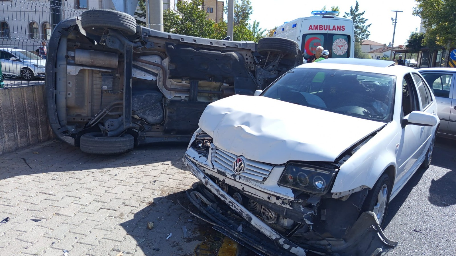 Avanos’ta Trafik Kazası: Bir Kişi Yaralandı