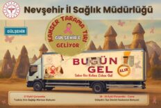 Kanser Tarama Tırı Gülşehir’de Hizmet Verecek