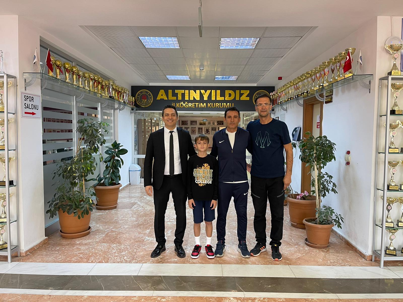 ALTINYILDIZ EĞİTİM KURUMU ÖĞRENCİSİ SAYGIN MUSTAFA KARABACAK KAYSERİSPOR ALTYAPISINA SEÇİLDİ
