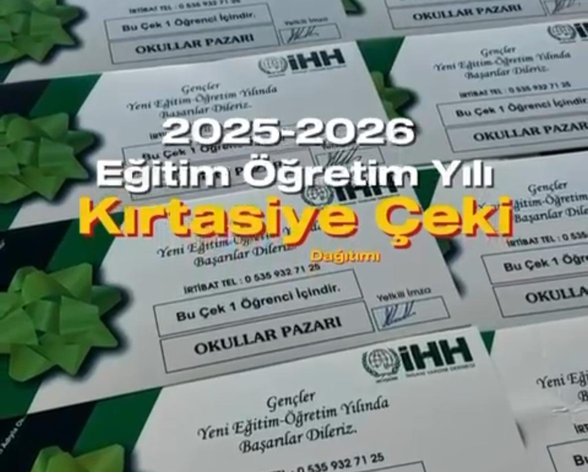 Nevşehir İHH’dan 330 Çocuğa Kırtasiye Desteği