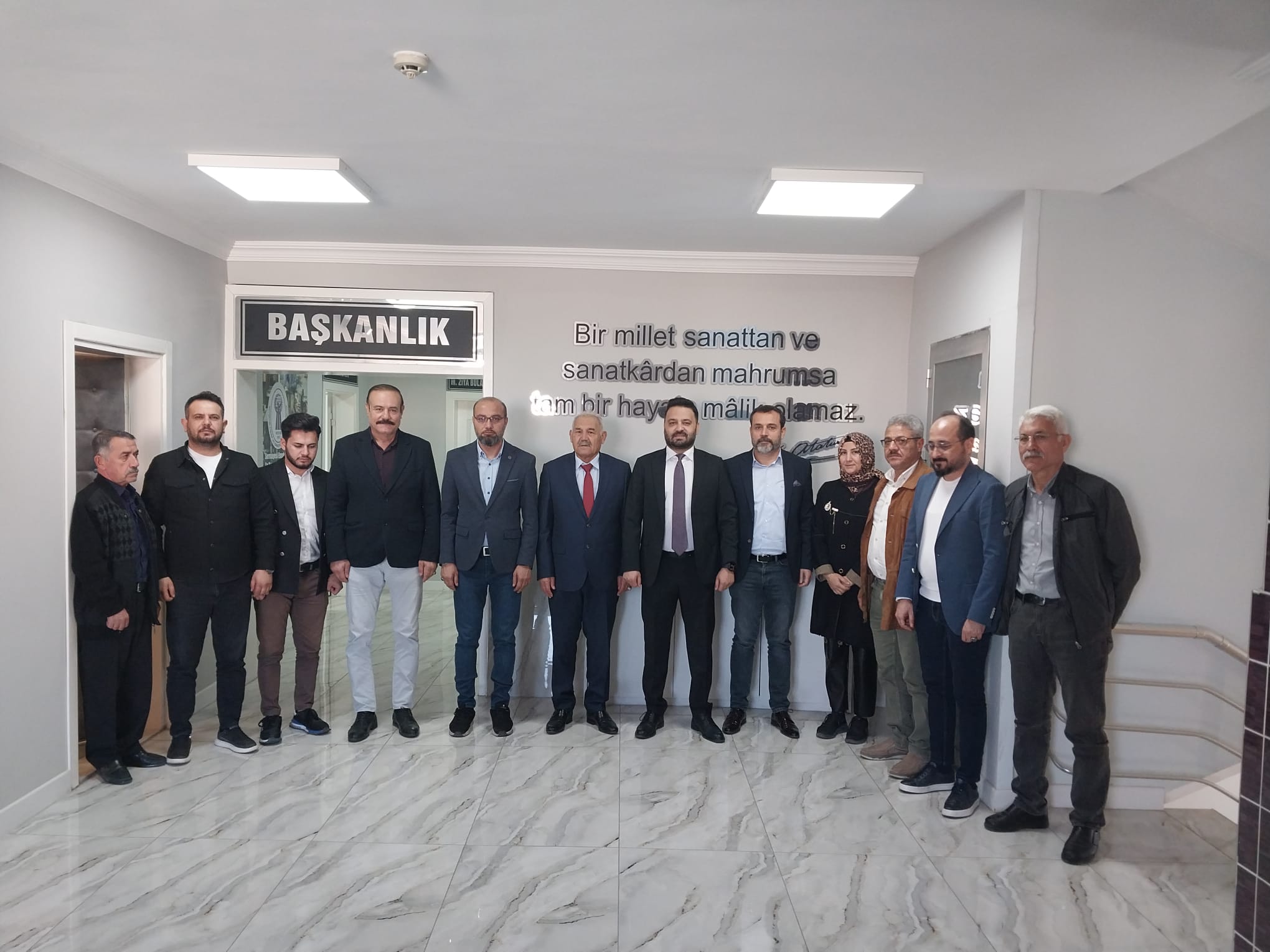 AK Parti İl Başkanı Aygün, Pınarbaşı’nı ziyaret etti