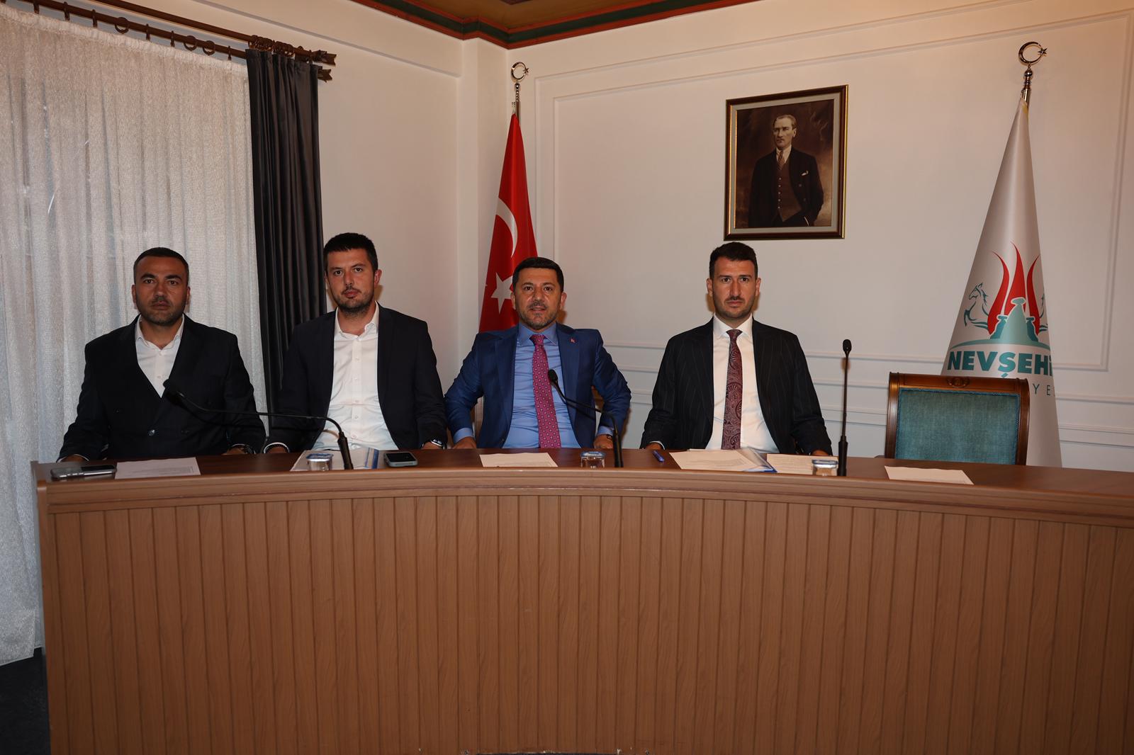 Nevşehir Belediyesi Ekim Ayı Meclis Toplantısı