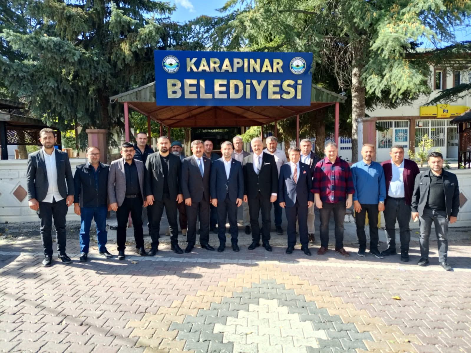 MHP HEYETİNDEN BAŞKAN GÜNEŞ’E ZİYARET