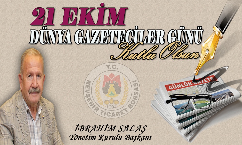 NTB Başkanı Salaş’dan ‘21 Ekim Dünya Gazeteciler Günü’ Mesajı