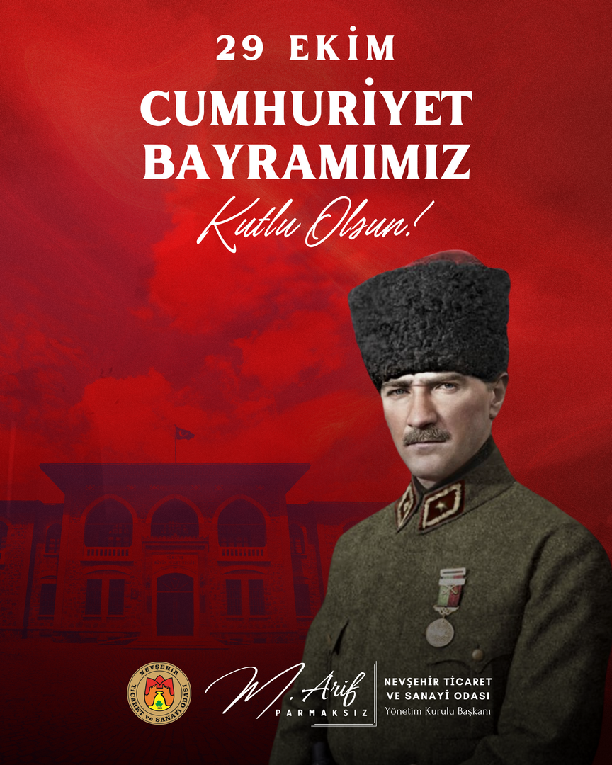 Başkan Parmaksız’ dan 29 Ekim Cumhuriyet Bayramı Mesajı