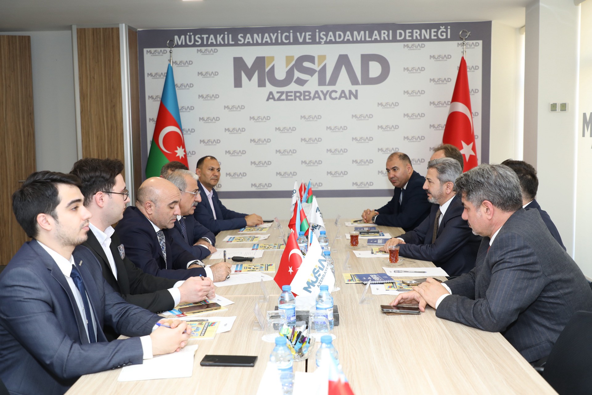 Türkiye Cumhuriyeti Çalışma ve Sosyal Güvenlik Bakanlığı Heyeti MÜSİAD Azerbaycan’ı Ziyaret Etti