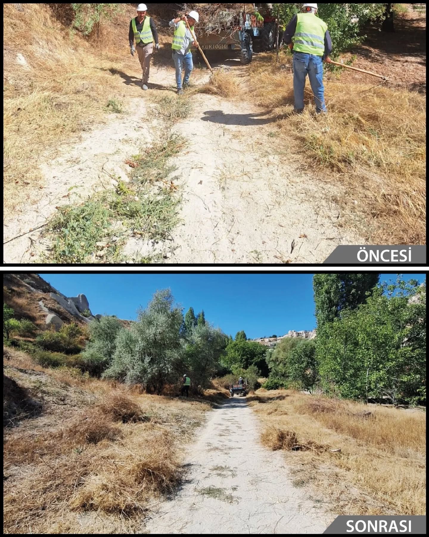 Güvercinlik Vadisi Nefes Aldı
