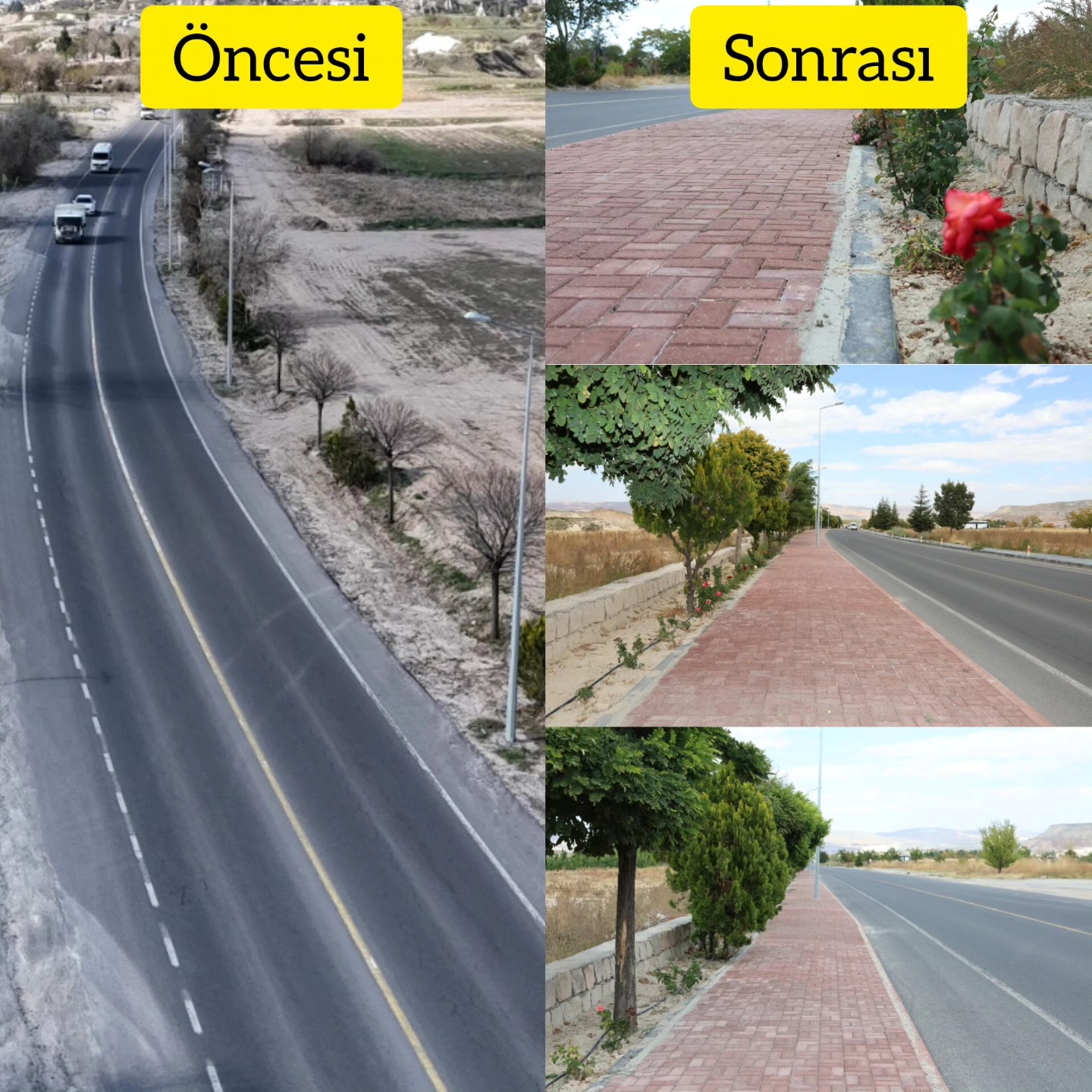 Göreme’ de Esentepe Yürüyüş Yolu Tamamlandı!