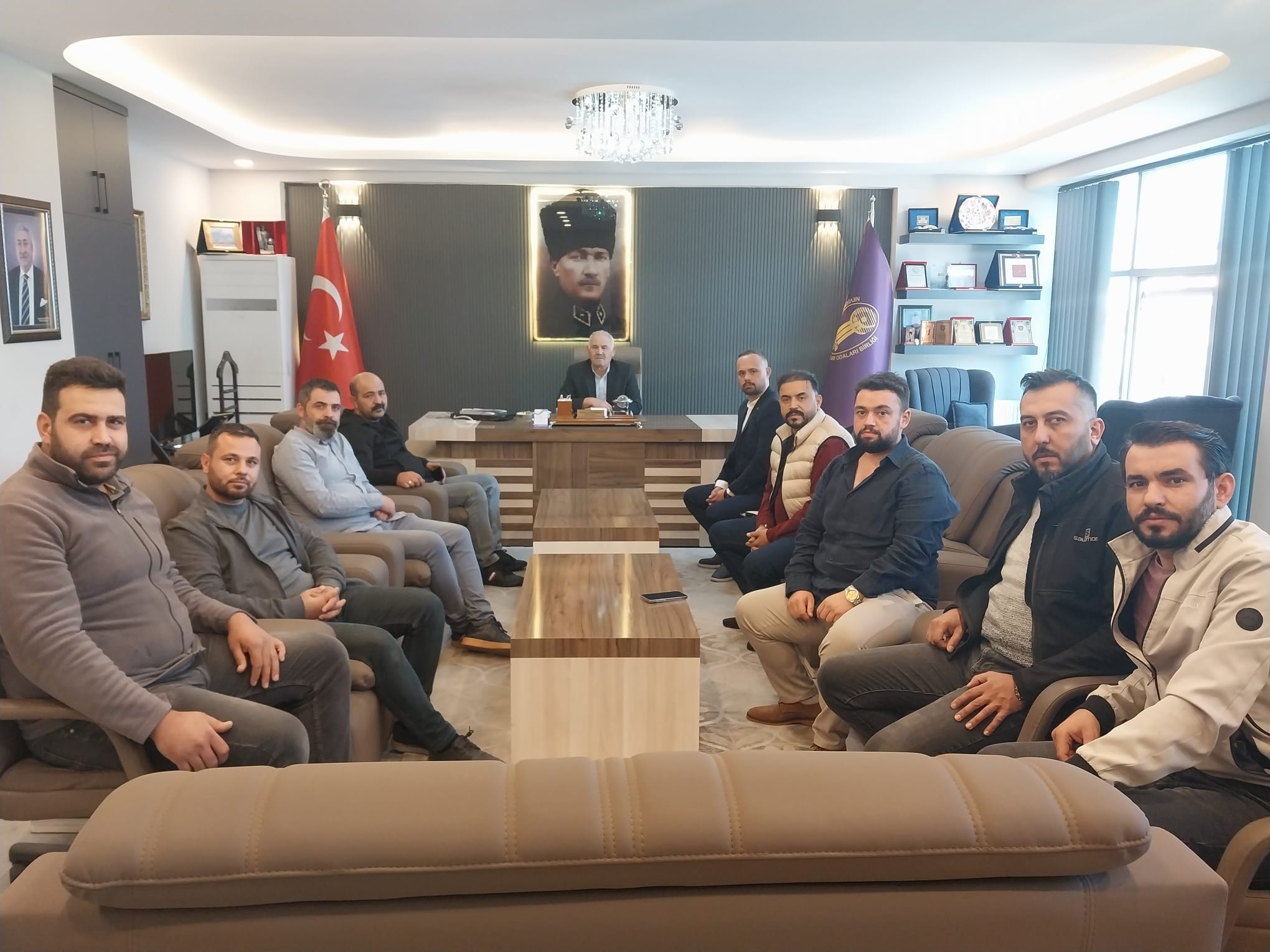 Balcı ve Ekibi, Pınarbaşı’nı Ziyaret Etti