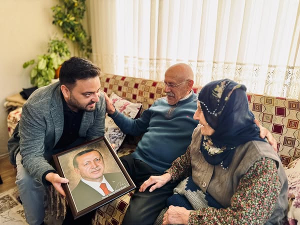 AK Parti İl Başkanı Aygün Yaşlıları Ziyaret Etti