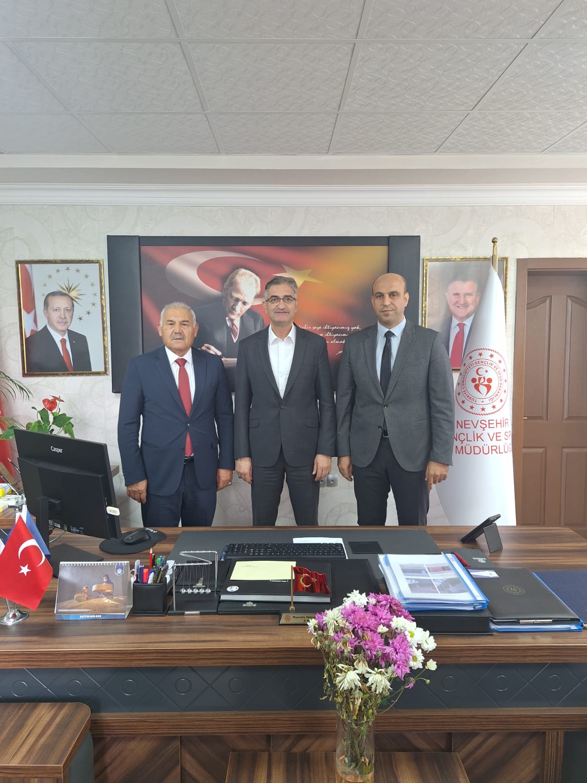 İl Müdürü Keskin’e Hayırlı Olsun Ziyareti