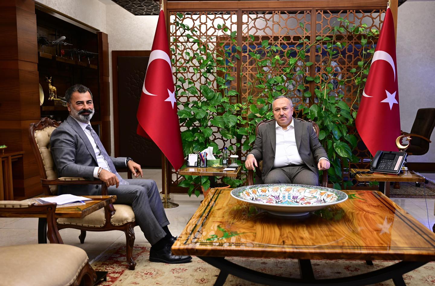 Vali Fidan, Ürgüp Belediye Başkanı Bul İle Görüştü