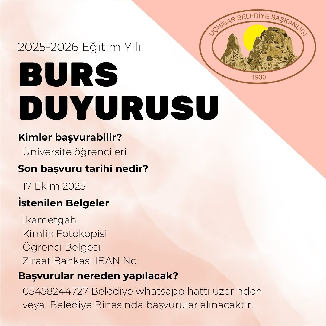 Uçhisarlı Üniversite Öğrencileri Bu Haber Sizin İçin
