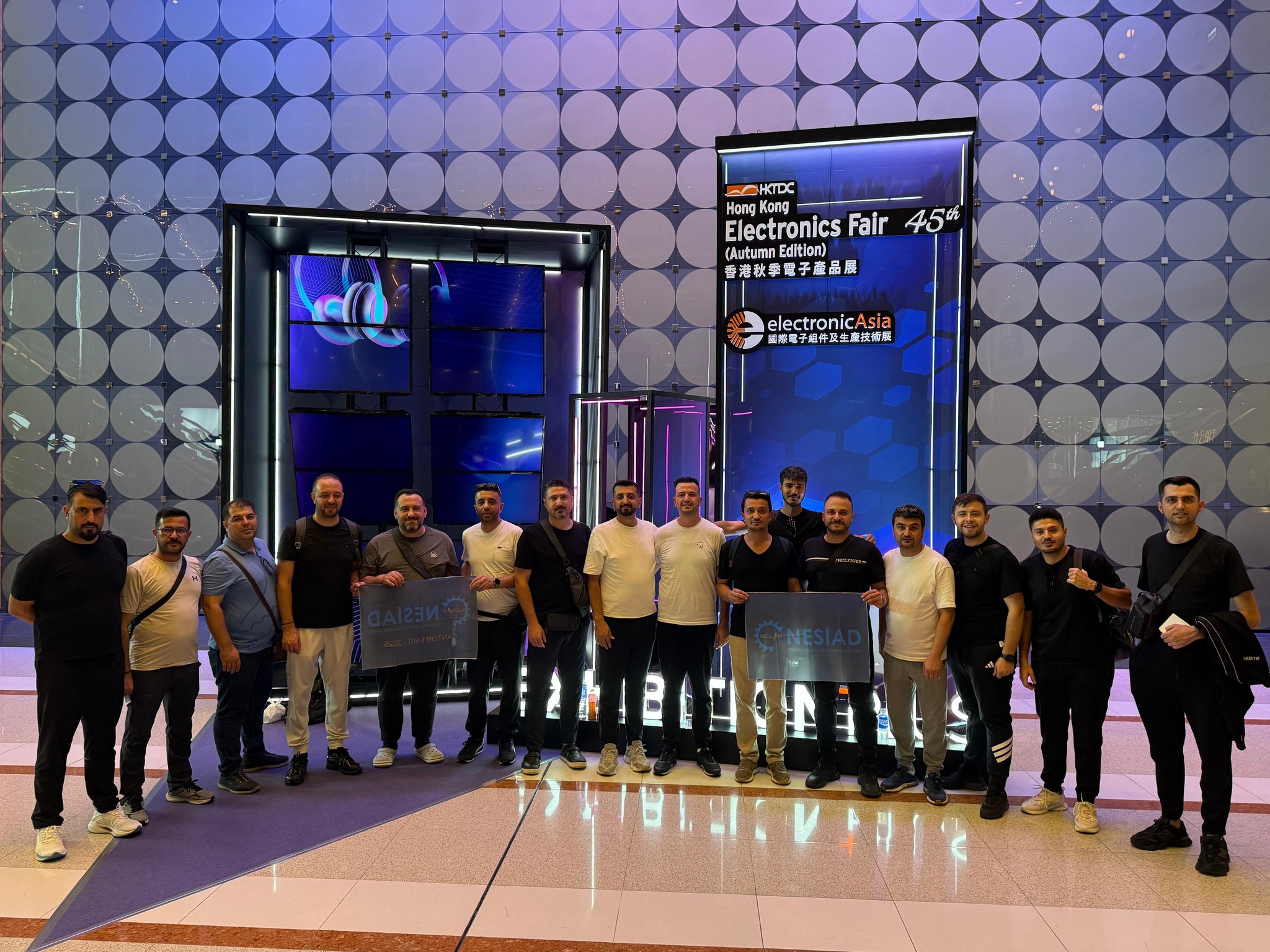 NESİAD Heyeti, Hong Kong Elektronik Fuarı’na Katıldı