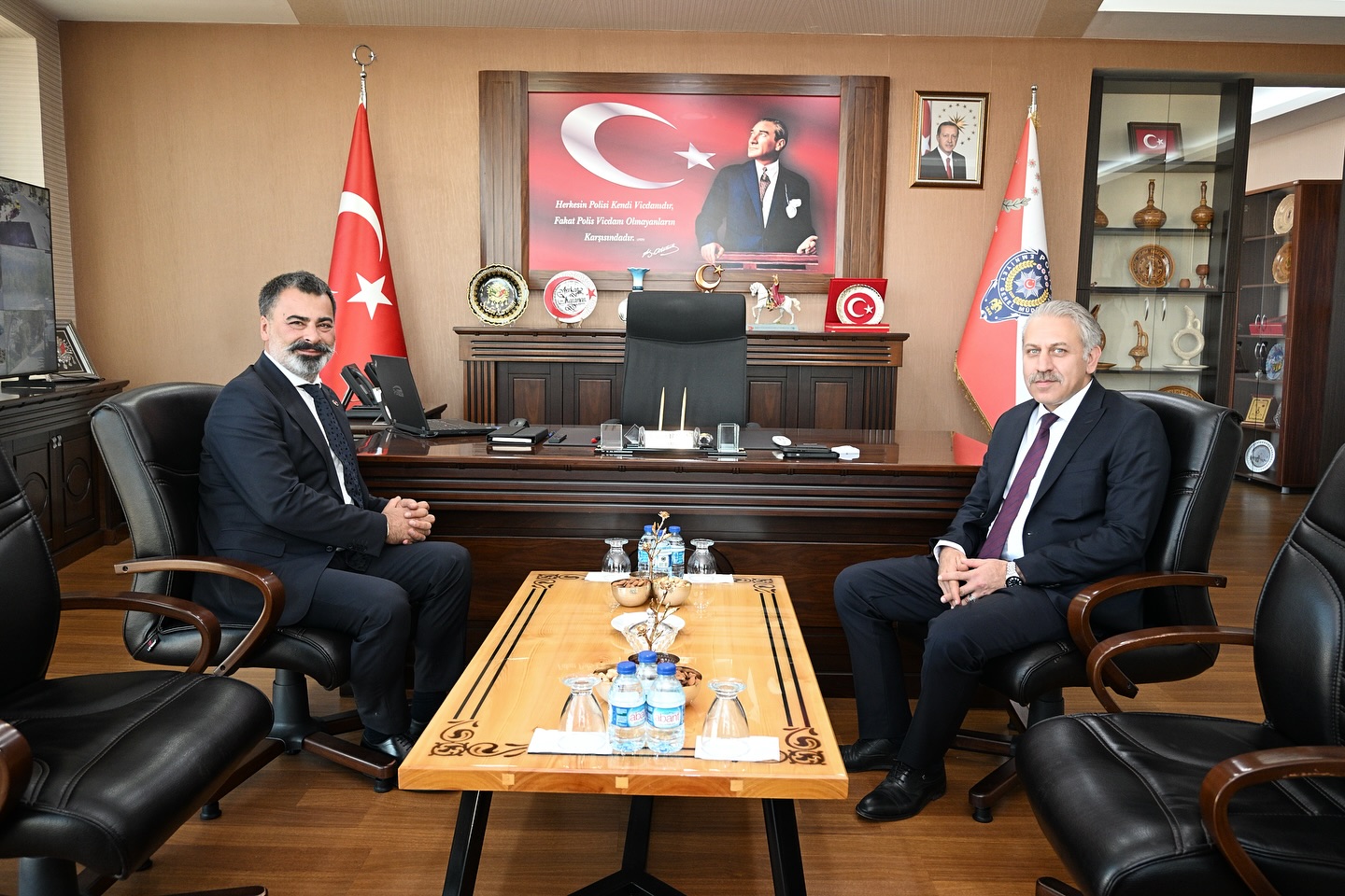 BAŞKAN BUL, KARAMAN’A HAYIRLI OLSUN ZİYARETİNDE BULUNDU