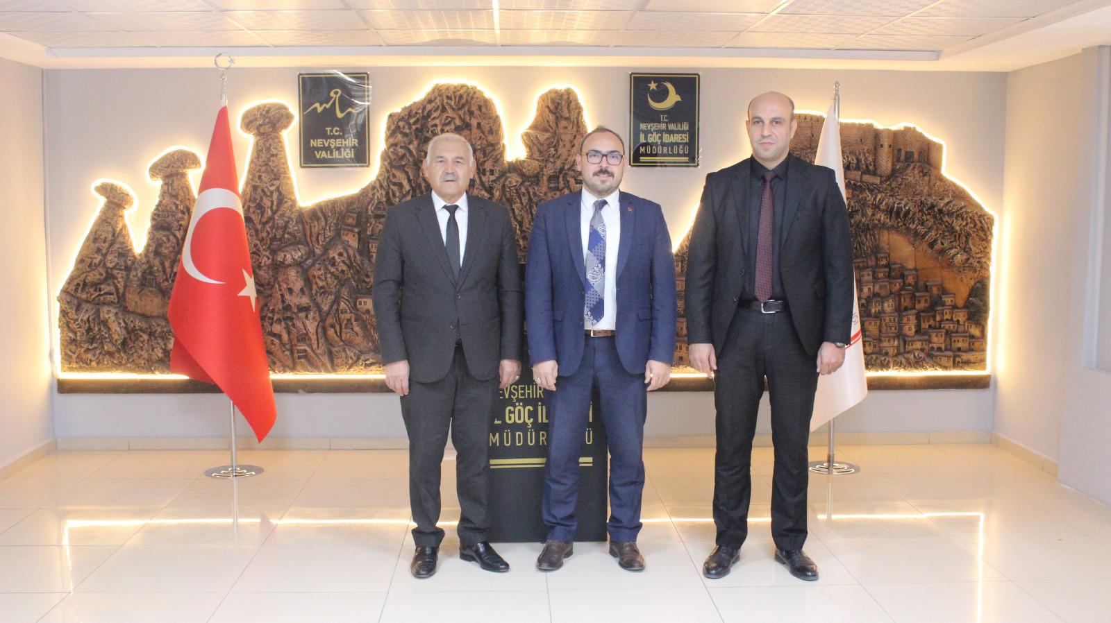 NEVESOB BAŞKANI PINARBAŞI VE GENEL SEKRETER ÖZGÜN’DEN ZİYARETLER