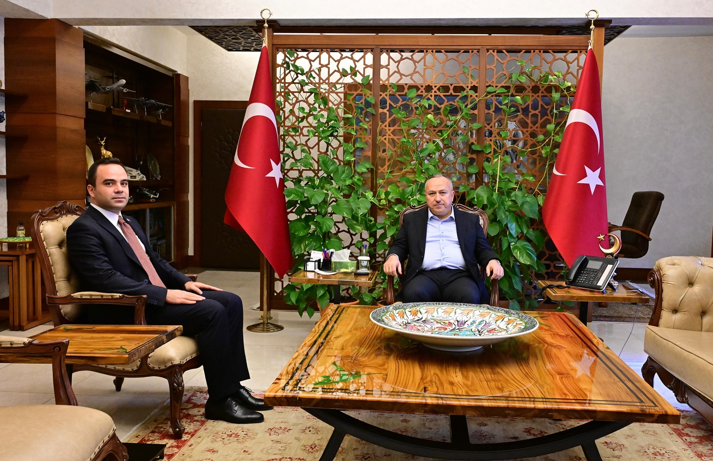 Gülşehir Kaymakamı Değirmenci ,Vali Fidan’ı Ziyaret Etti