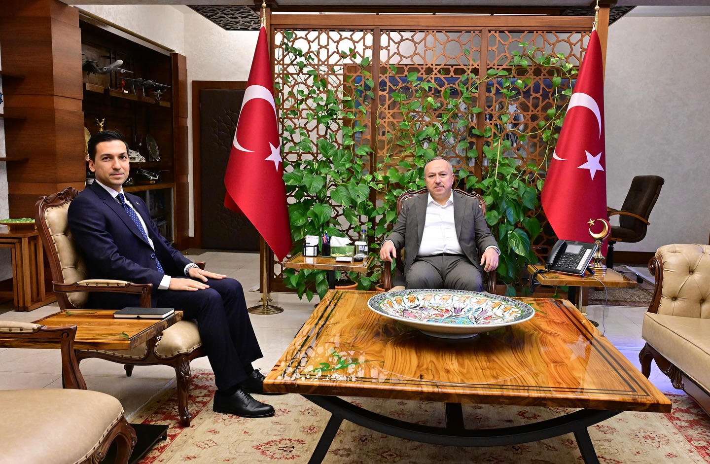 KOZAKLI KAYMAKAMI SAVAŞ, VALİ FİDAN’I ZİYARET ETTİ