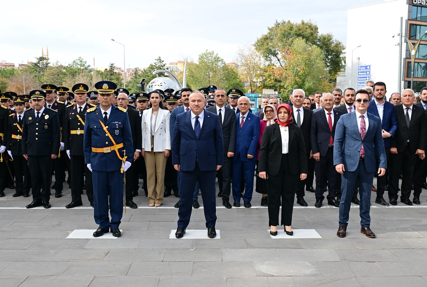 NEVŞEHİR’DE CUMHURİYET KUTLAMALARI COŞKULU GEÇTİ