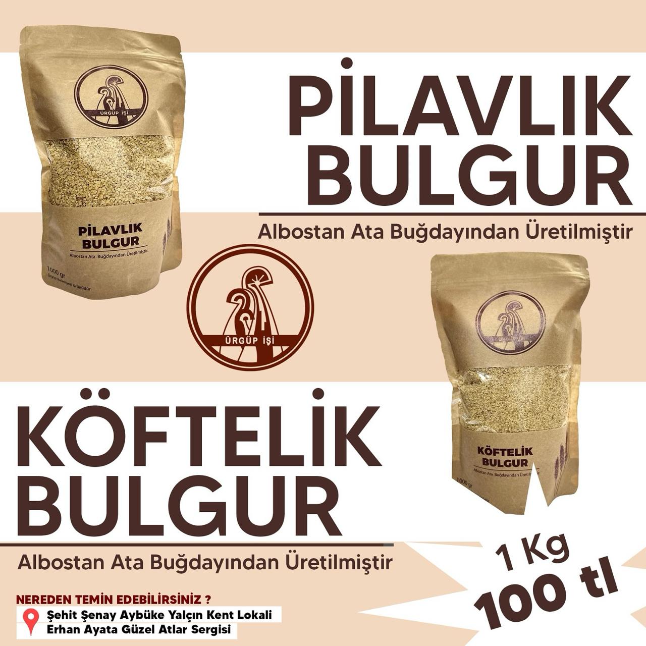 Ata Tohumu Albostan Buğday’dan Üretilen Bulgurlar Satışa Sunuldu
