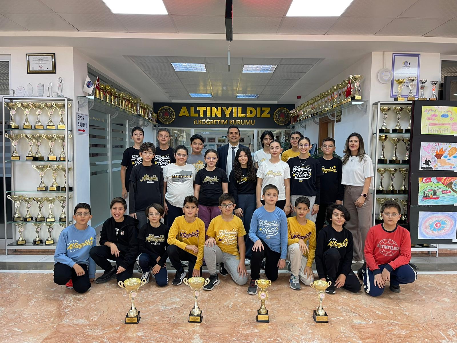 ALTINYILDIZ EĞİTİM KURUMU ÖĞRENCİLERİNDEN CUMHURİYET BAYRAMINA YAKIŞIR BÜYÜK BAŞARI