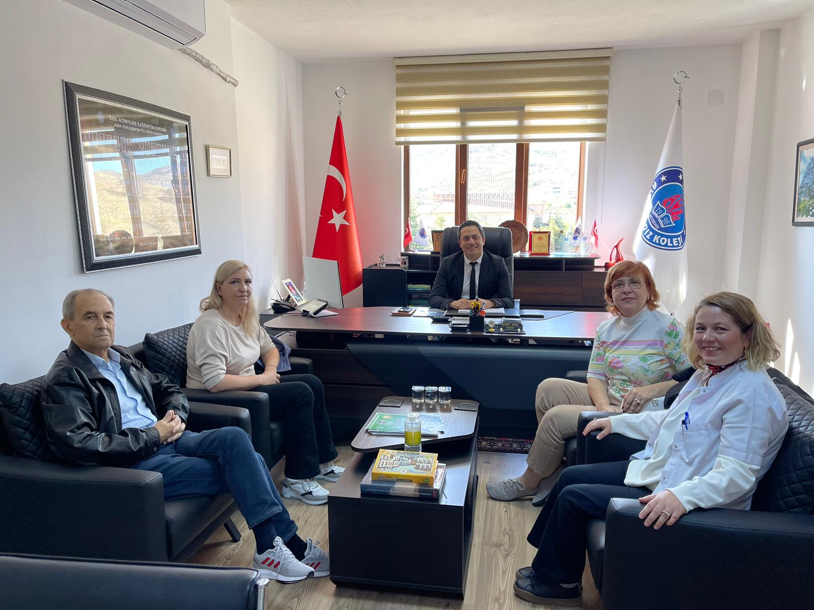 ALTINYILDIZ EĞİTİM KURUMUNDA ERASMUS ZİYARETLERİ DEVAM EDİYOR