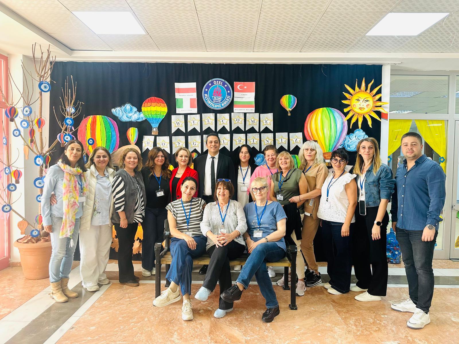 ALTINYILDIZ EĞİTİM KURUMLARI ERASMUS PROJESİ KAPSAMINDA ULUSLARARASI MİSAFİRLERİNİ AĞIRLIYOR