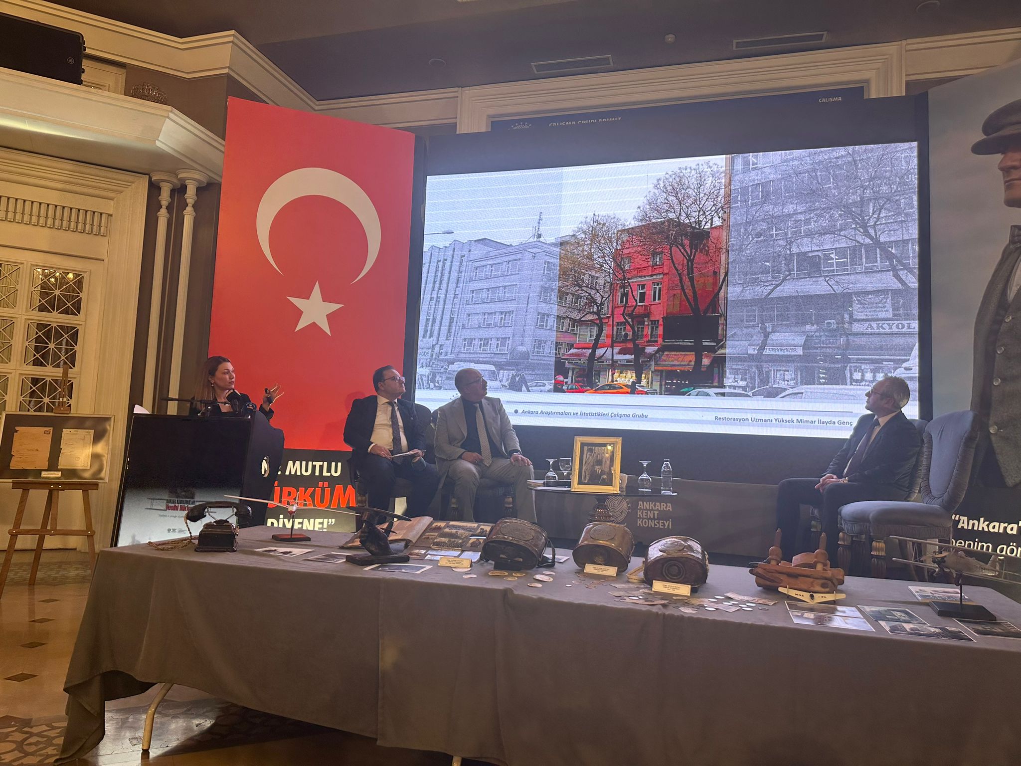 Ürgüplü Yüksek Mimar İlayda Genç, Ankara’da Cumhuriyet Evleri Konulu Sunum Gerçekleştirdi