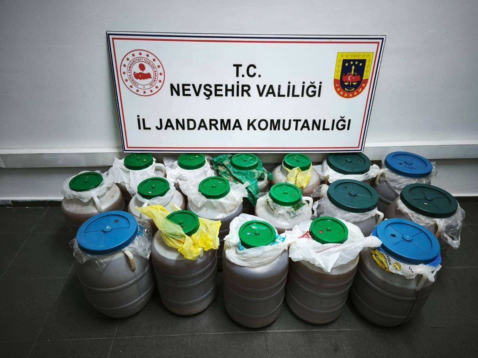 Bağ Evinde 470 Litre Kaçak Alkol Ele Geçirildi