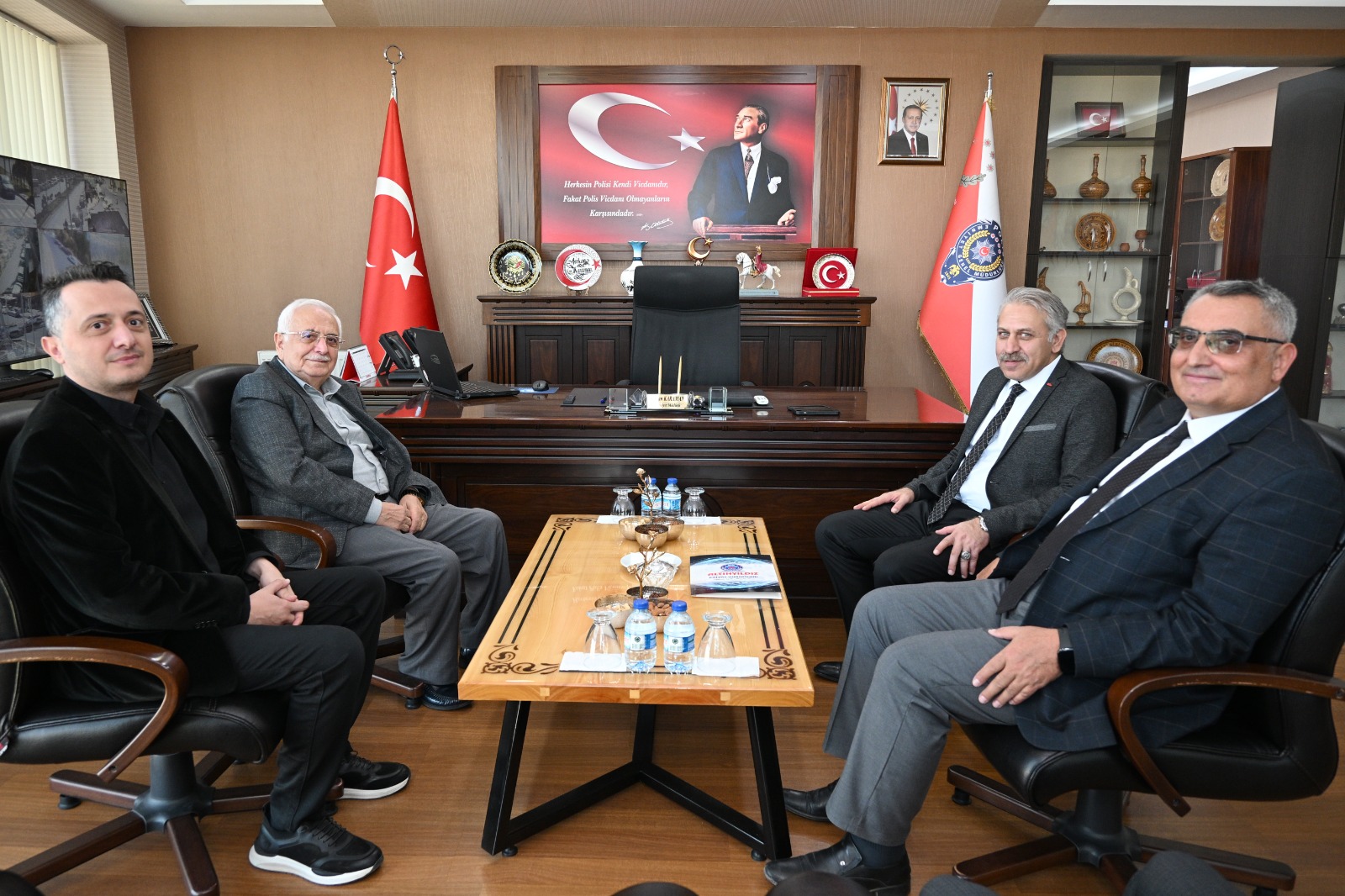 ALTINYILDIZ EĞİTİM KURUMLARI YÖNETİCİLERİNDEN KARAMAN’A HAYIRLI OLSUN ZİYARETİ