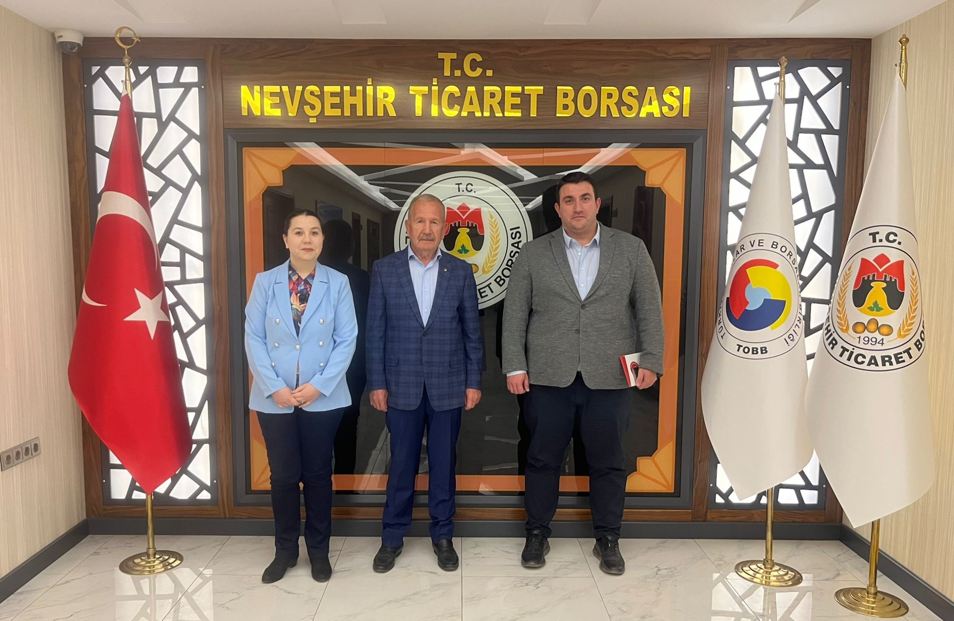 NEVÜ Acıgöl MYO’dan Nevşehir Ticaret Borsası’na Ziyaret