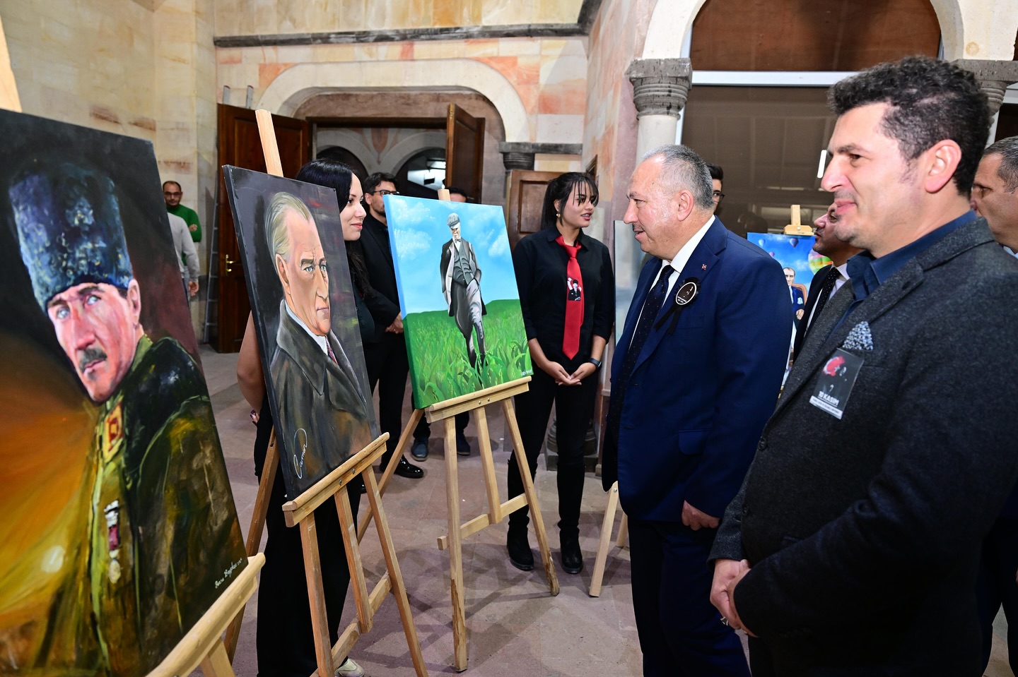 Vali Fidan ve İl Protokolü Atatürk’ü Anma Etkinliğine Katıldı