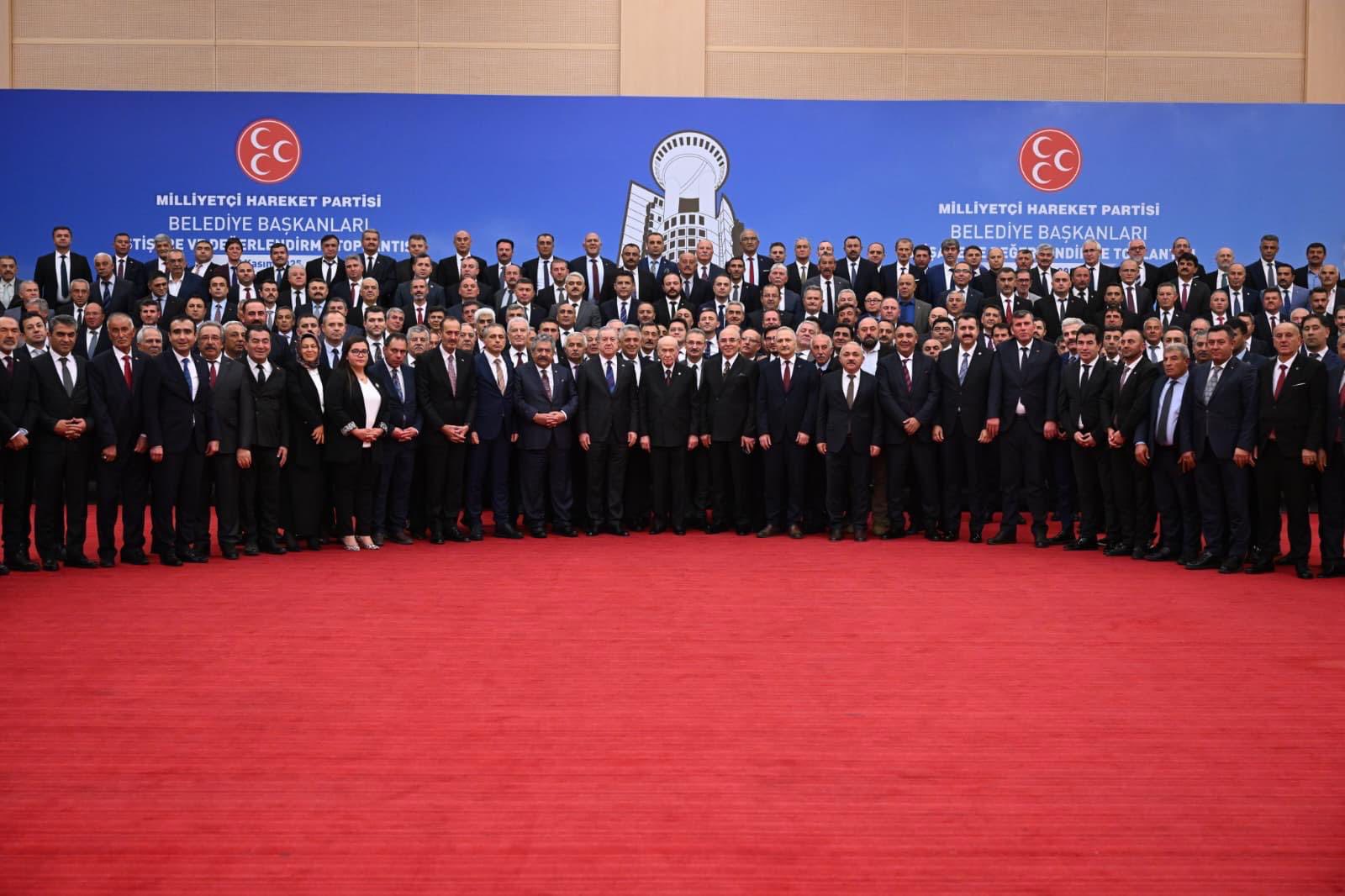 MHP’Lİ BELEDİYE BAŞKANLARI İSTİŞARE VE DEĞERLENDİRME TOPLANTISI İÇİN ANKARA’DA