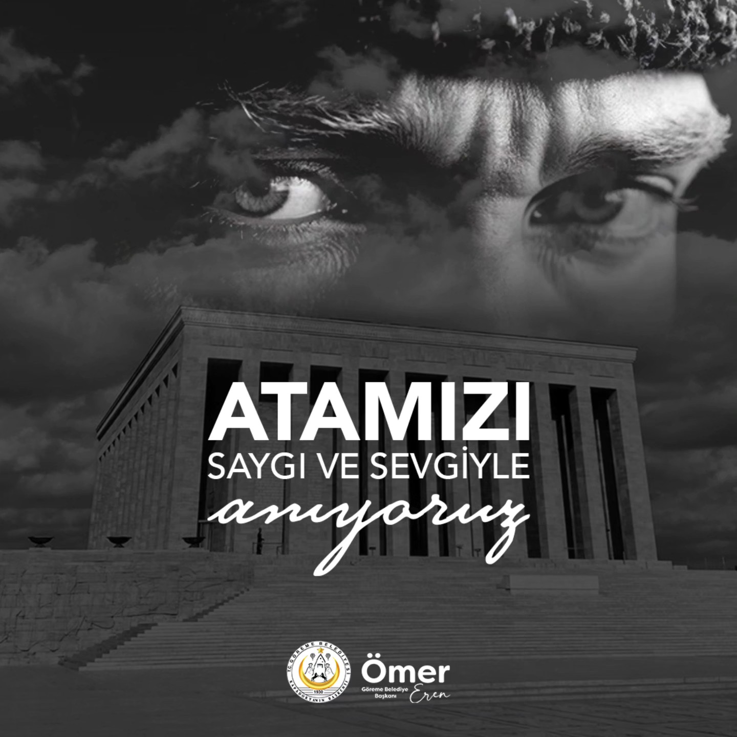 Başkan Eren’den 10 Kasım Atatürk’ü Anma Günü  Mesajı