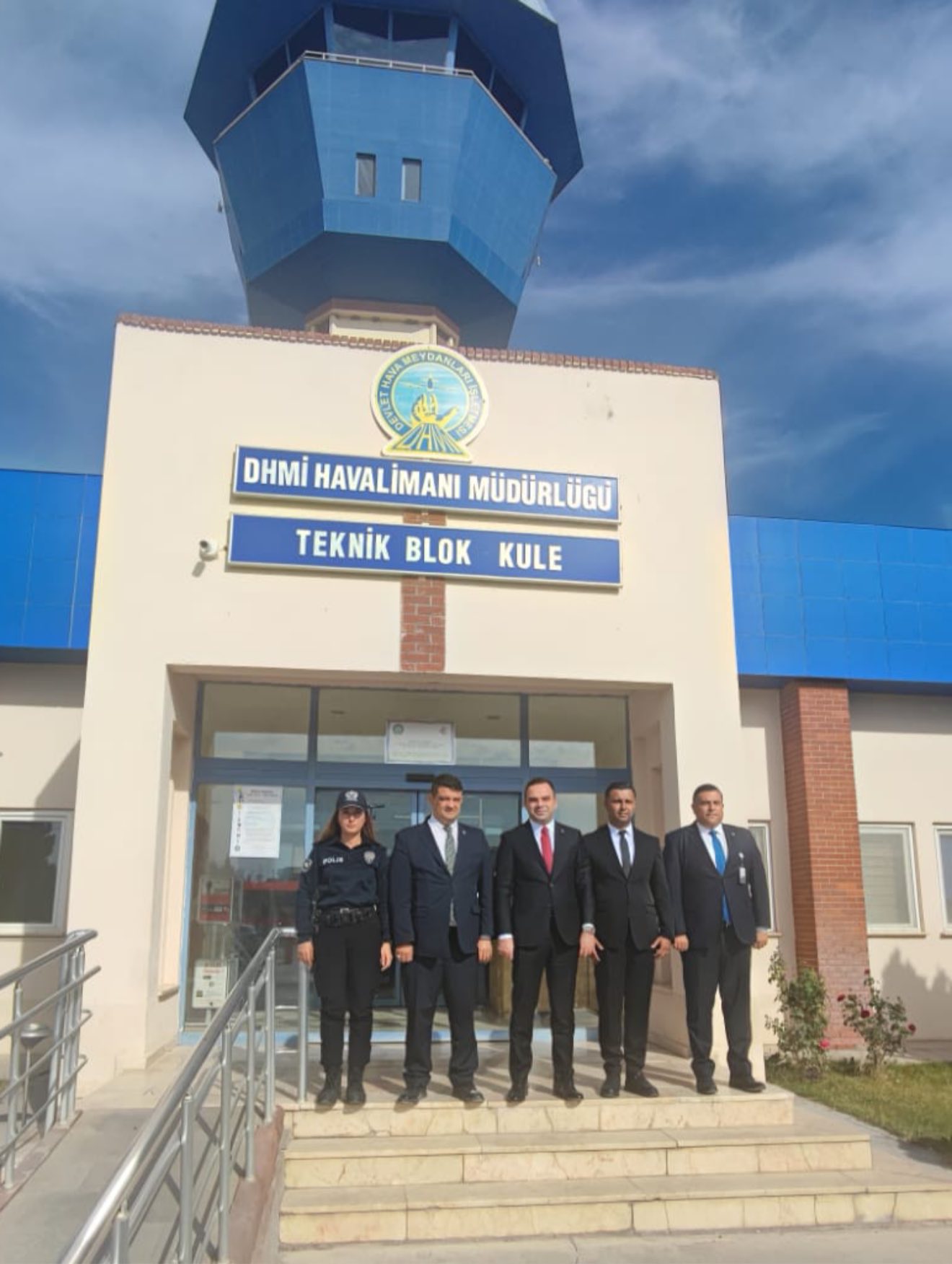 Gülşehir Kaymakamı Değirmenci, Kapadokya Hava Limanı’nda  