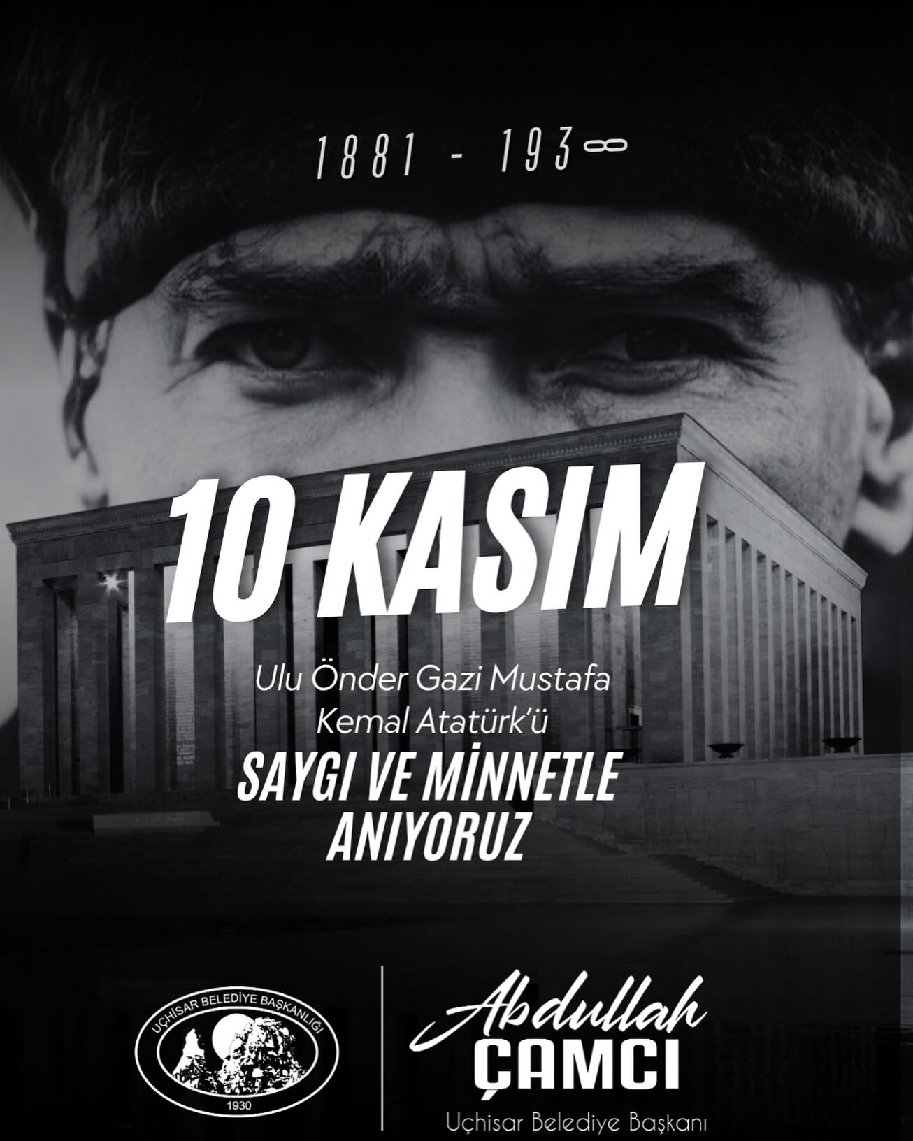 Başkan Çamcı’dan 10 Kasım Mesajı