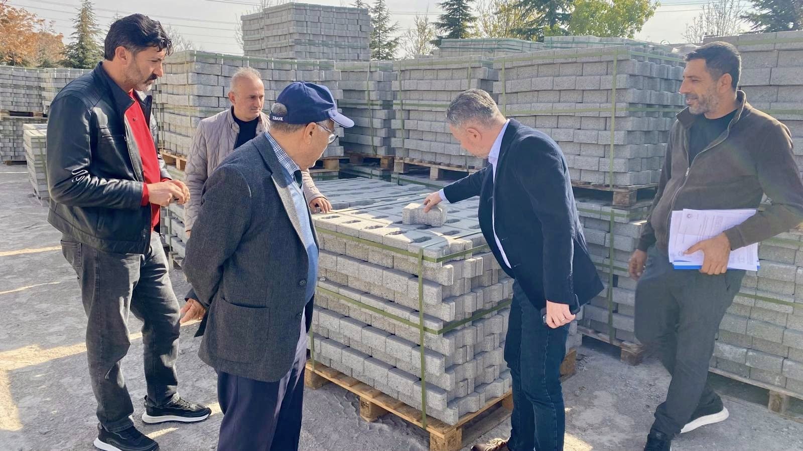 Ortahisar’a İller Bankası’ndan Kilitli Parke Taşı Hibesi