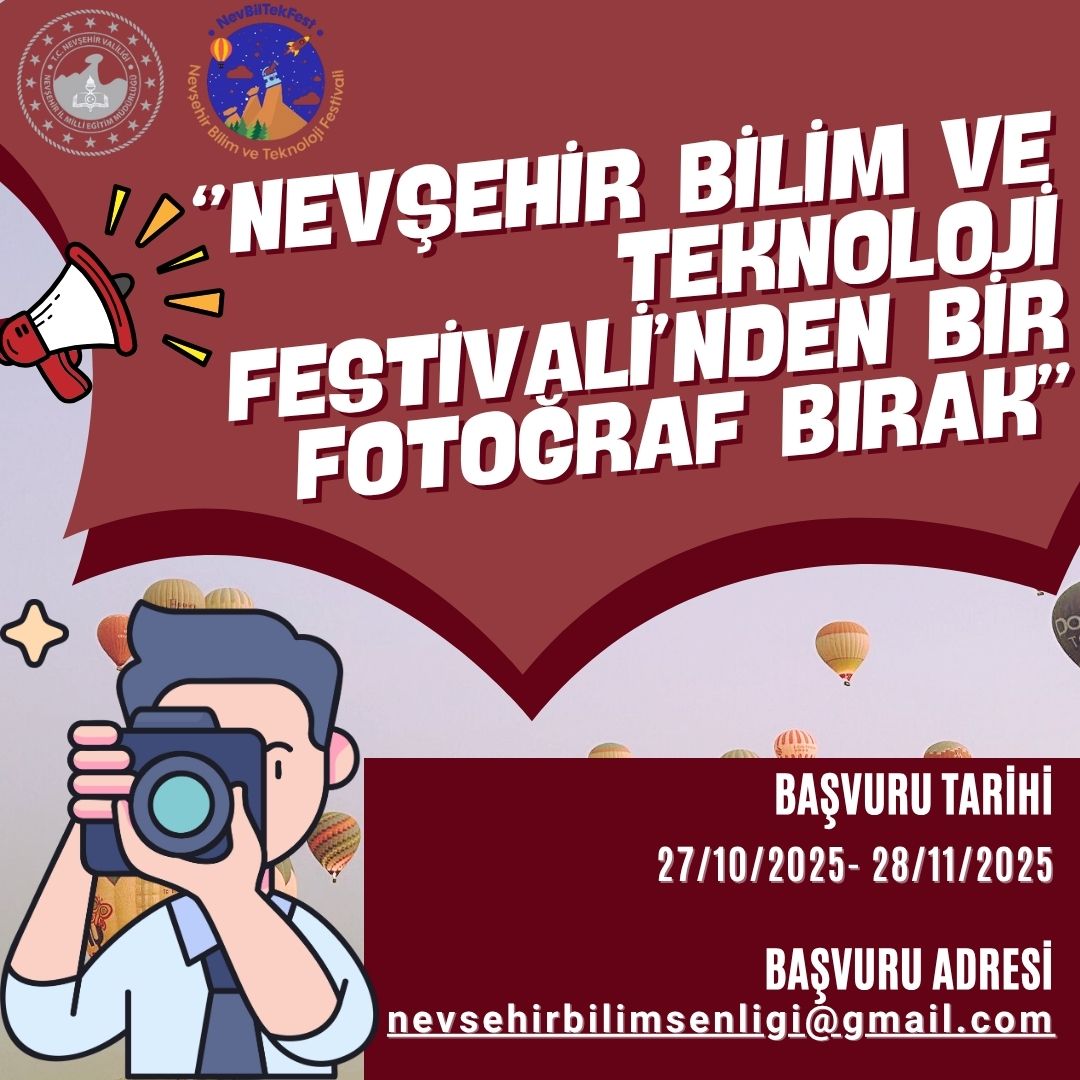 “NevBilTekFest’ten Bir Fotoğraf Bırak”