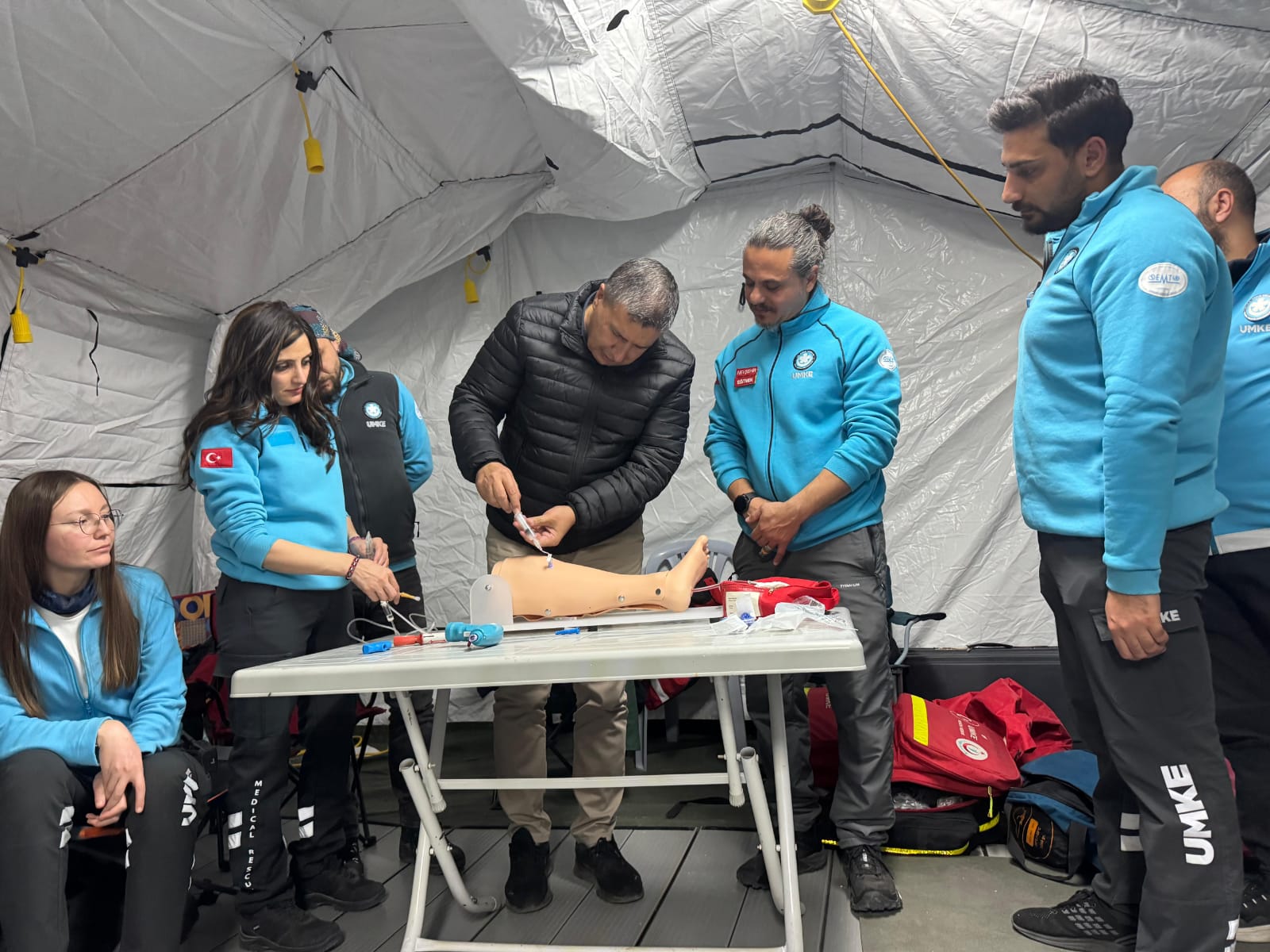 UMKE Geliştirme Kampı Damsa Barajı’nda Gerçekleştirildi